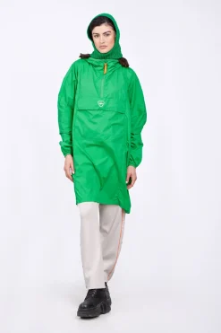 Vestes*Gertrude Anorak Coupe-Vent De Poche En Nylon Fin Titi Absinthe