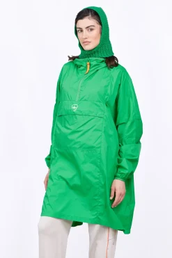 Vestes*Gertrude Anorak Coupe-Vent De Poche En Nylon Fin Titi Absinthe