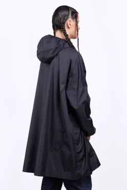 Vestes*Gertrude Anorak Coupe-Vent De Poche En Nylon Fin Titi Black