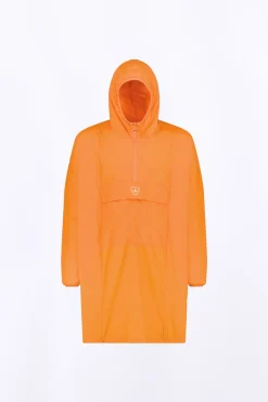 Vestes*Gertrude Anorak Coupe-Vent De Poche En Nylon Fin Titi Orange