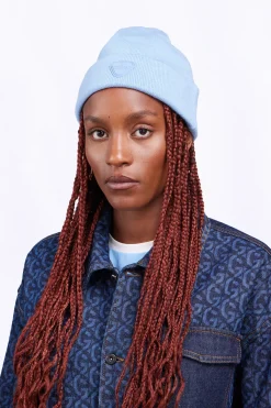 Bobs & Bonnets*Gertrude Bonnet Unisexe En Maille Jad Hortensia