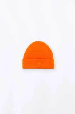 Bobs & Bonnets*Gertrude Bonnet Unisexe En Maille Jad Orange