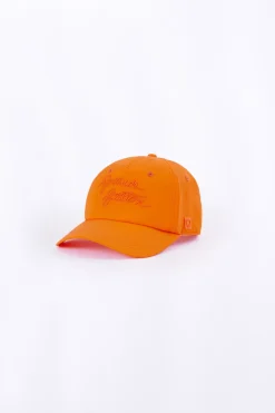 Casquettes*Gertrude Casquette Baseball Avec Broderie Coco Orange