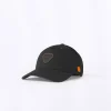 Casquettes*Gertrude Casquette Colorblock Avec Logo En Silicone Billy Black
