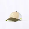 Casquettes*Gertrude Casquette Colorblock Avec Logo En Silicone Billy Kaki/Yellow