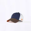 Casquettes*Gertrude Casquette Colorblock Avec Logo En Silicone Billy Nuit/Marron