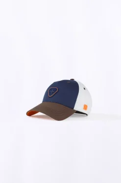 Casquettes*Gertrude Casquette Colorblock Avec Logo En Silicone Billy Nuit/Marron