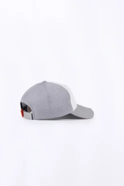 Casquettes*Gertrude Casquette Effet Use Avec Logo En Silicone Billy Vintage White