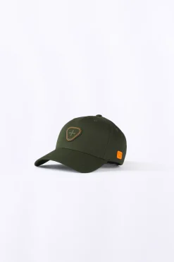 Casquettes*Gertrude Casquette Unie Avec Logo En Silicone Billy Kaki