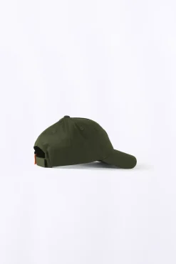 Casquettes*Gertrude Casquette Unie Avec Logo En Silicone Billy Kaki