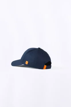 Casquettes*Gertrude Casquette Unie Avec Logo En Silicone Billy Navy