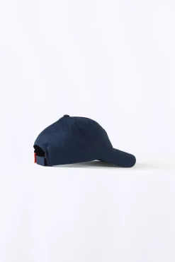 Casquettes*Gertrude Casquette Unie Avec Logo En Silicone Billy Navy