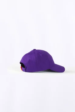 Casquettes*Gertrude Casquette Unie Avec Logo En Silicone Billy Purple