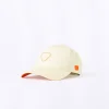 Casquettes*Gertrude Casquette Unie Avec Logo En Silicone Billy Vanille