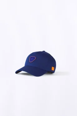 Casquettes*Gertrude Casquette Unie Avec Logo En Silicone Billy Worker Blue