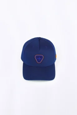 Casquettes*Gertrude Casquette Unie Avec Logo En Silicone Billy Worker Blue