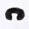Fourrures & Capuches*Gertrude Col Fourrure Synthetique Fakefur Black