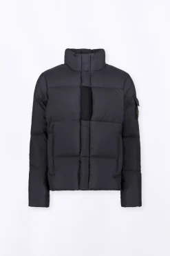 Doudounes Longues*Gertrude Doudoune Col Montante Coupe Regular Malone Black