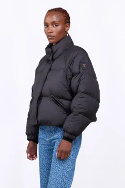 Doudounes Courtes*Gertrude Doudoune Courte Bouffante Emmanuelle Black