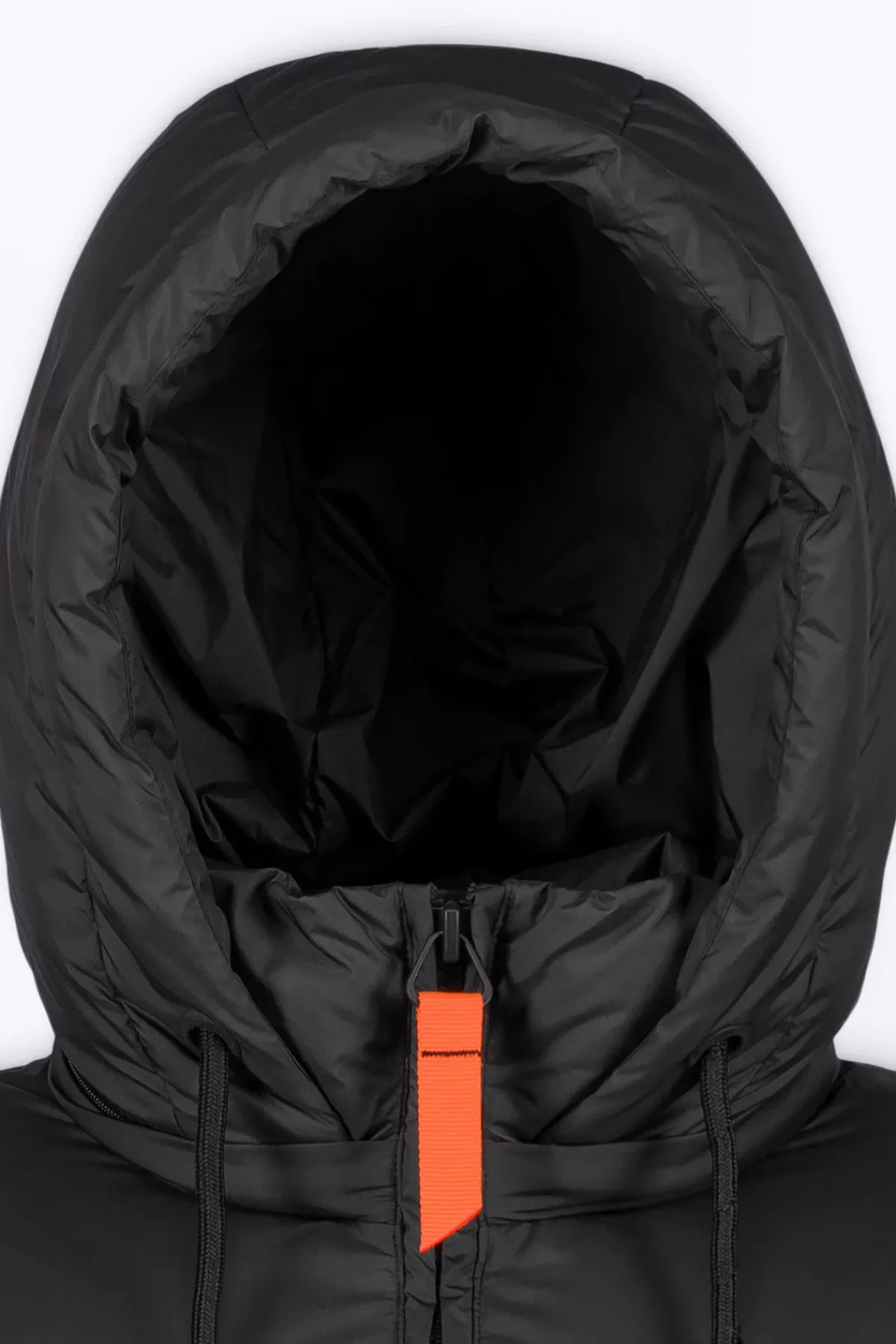 Doudounes Longues*Gertrude Doudoune Mi-Longue Droite Resserable A La Taille Tamara Black