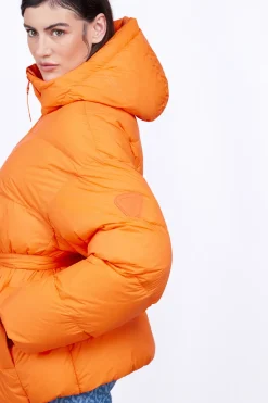 Doudounes Longues*Gertrude Doudoune Oversize Mika Orange