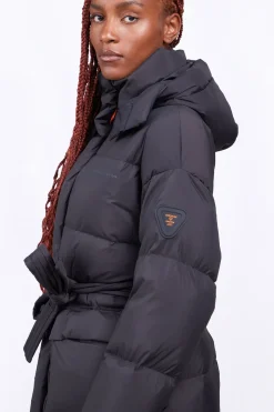 Doudounes Longues*Gertrude Doudoune Oversize Unisexe Mate Manie Texture Black