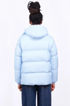 Doudounes Longues*Gertrude Doudoune Oversize Unisexe Mate Manie Texture Hortensia