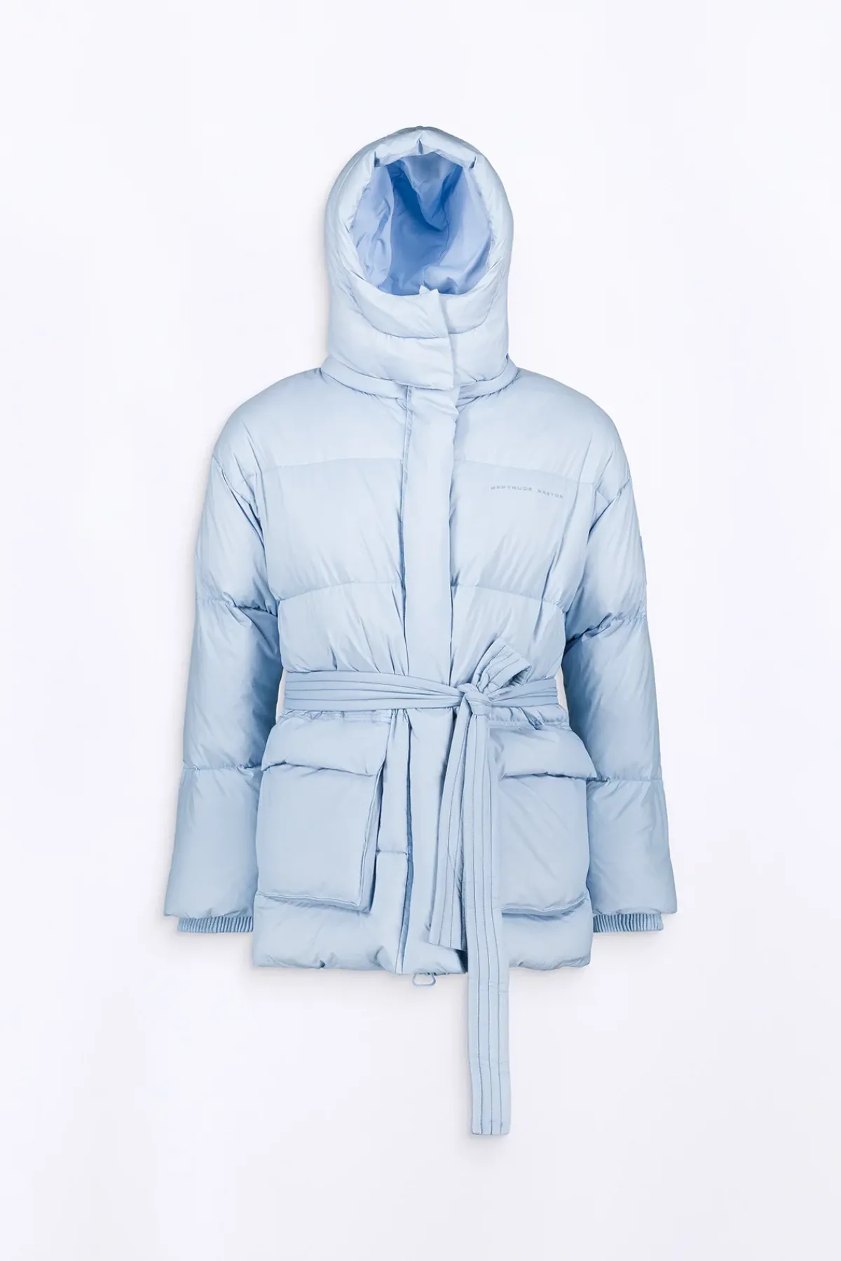 Doudounes Longues*Gertrude Doudoune Oversize Unisexe Mate Manie Texture Hortensia