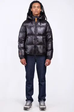 Doudounes Longues*Gertrude Doudoune Regular Homme Bicolore Marcel Duo Black
