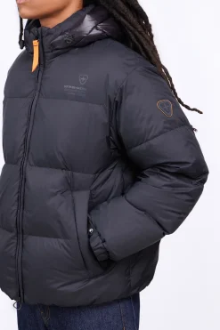 Doudounes Longues*Gertrude Doudoune Regular Homme Bi-Matiere Marcel Black