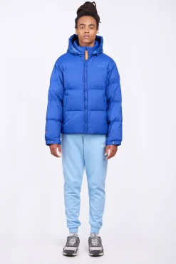 Doudounes Longues*Gertrude Doudoune Regular Homme Bi-Matiere Marcel Worker Blue