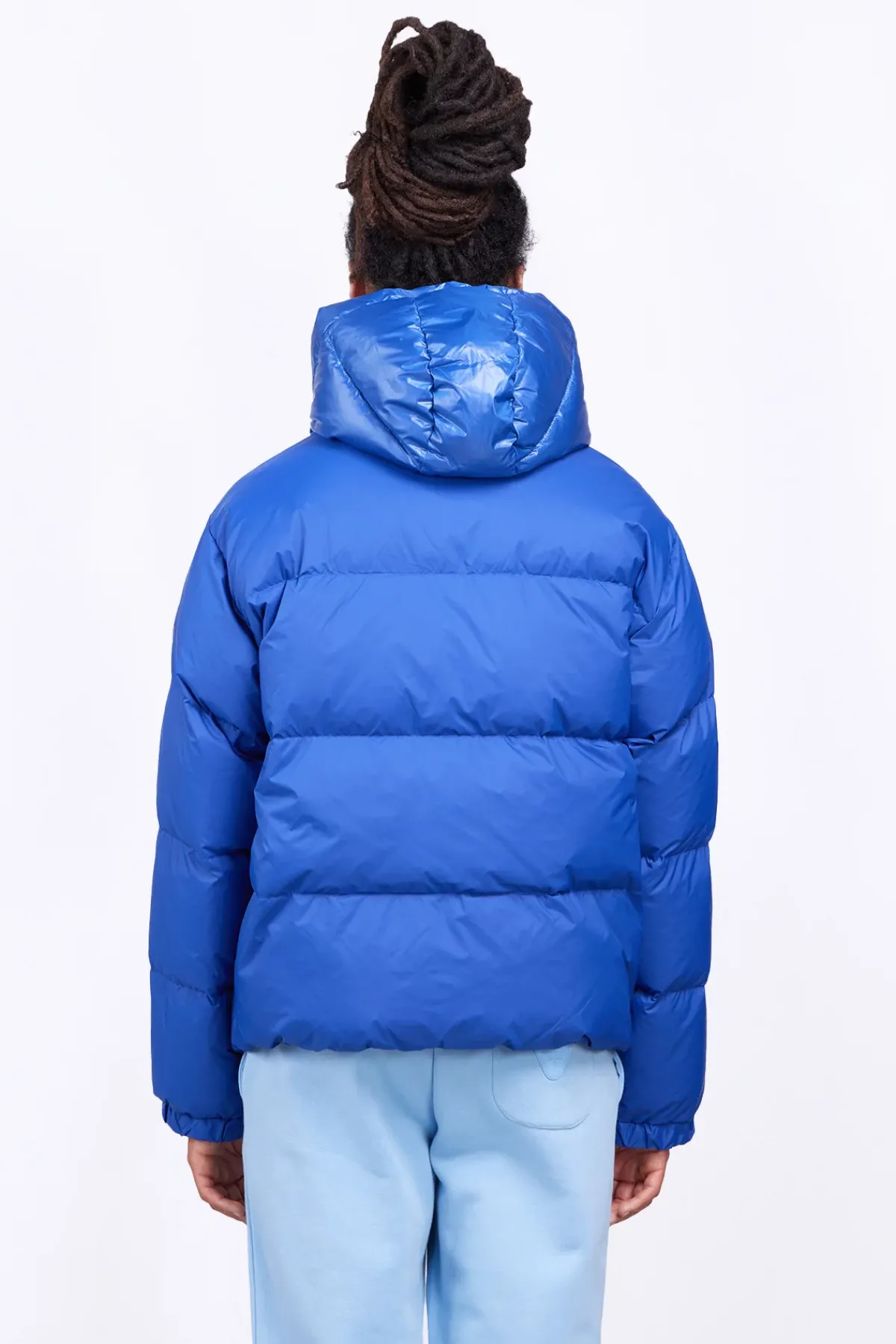 Doudounes Longues*Gertrude Doudoune Regular Homme Bi-Matiere Marcel Worker Blue