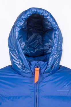 Doudounes Longues*Gertrude Doudoune Regular Homme Bi-Matiere Marcel Worker Blue