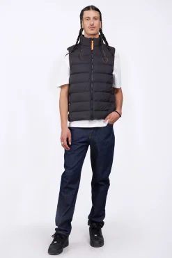 Doudounes Courtes*Gertrude Doudoune Sans Manches Coupe Droite Kitou Black