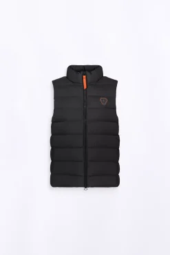 Doudounes Courtes*Gertrude Doudoune Sans Manches Coupe Droite Kitou Black