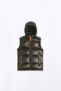 Doudounes & Vestes*Gertrude Doudoune Sans Manches Little Cesar Kaki
