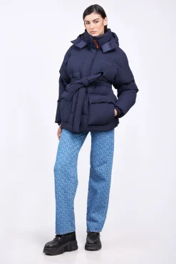 Doudounes Longues*Gertrude Doudoune Unisexe En Nylon Ripstop Epais Manie Wide Night