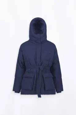 Doudounes Longues*Gertrude Doudoune Unisexe En Nylon Ripstop Epais Manie Wide Night
