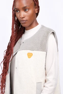 Vestes & Surchemises*Gertrude Gilet Sans Manches Reversible Desiree Dust