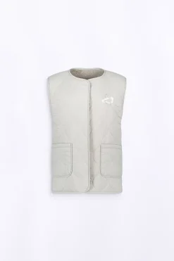 Vestes & Surchemises*Gertrude Gilet Sans Manches Reversible Desiree Dust