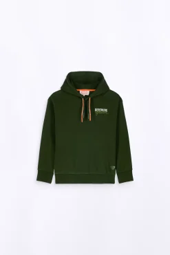 Sweatshirts & Hoodies*Gertrude Hoodie A Capuche Little Charly Br Kaki