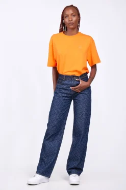 Pantalons*Gertrude Jeans Boyfriend Taille Haute Monogramme Stella Brut
