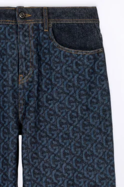 Pantalons*Gertrude Jeans Boyfriend Taille Haute Monogramme Stella Brut