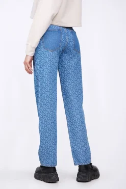 Pantalons*Gertrude Jeans Boyfriend Taille Haute Monogramme Stella 6 Month