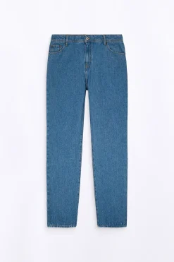 Pantalons*Gertrude Jeans Coupe Droite Double Delavage James 6 Month