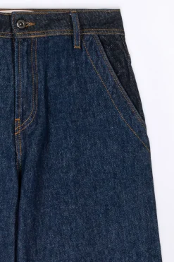 Pantalons*Gertrude Jeans Fare Taille Haute Double Delavage Vivienne Brut