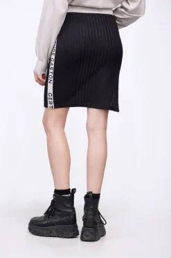 Robes & Jupes*Gertrude Jupe Crayon En Maille Adama Black