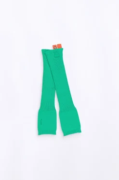 Echarpes & Gants*Gertrude Mitaines Longues En Maille Kitty Absinthe