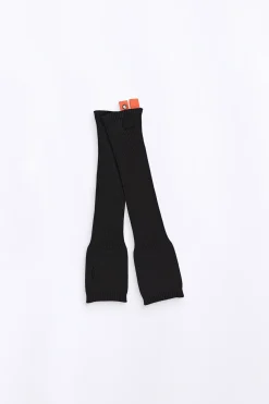 Echarpes & Gants*Gertrude Mitaines Longues En Maille Kitty Black