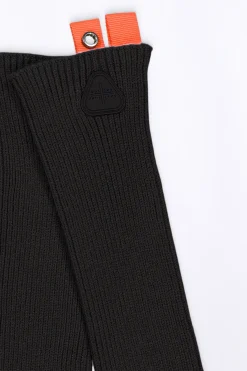 Echarpes & Gants*Gertrude Mitaines Longues En Maille Kitty Black